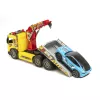 SIMBA-DICKIE Giant Tow Truck su šviesomis, garsais, judančiu kranu ir gerve – gelbėjimo žaislas vaikams nuo 3 metų