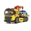 SIMBA-DICKIE Giant Tow Truck su šviesomis, garsais, judančiu kranu ir gerve – gelbėjimo žaislas vaikams nuo 3 metų