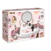 SIMBA-DICKIE My Beauty Studio Interaktyvus grožio staliukas su apšviestu veidrodžiu ir 10 aksesuarų vaikams nuo 3 iki 6 metų