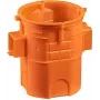 SIMET S60GF paviršinė jungiamoji dėžutė, jungiamoji, ypač gili, 60 mm, oranžinė