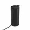 simplehuman ST1084 Sensorinis muilo dozatorius, juodas nerūdijantis plienas, 266 ml, bekontaktis automatinis, infraraudonųjų spindulių judesio jutiklis, reguliuojamas kiekis, neužsikemšantis siurblys, apsauga nuo pirštų atspaudų