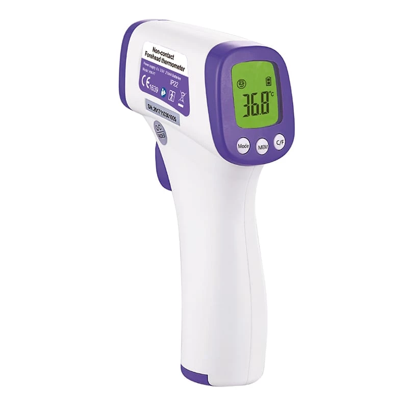 SIMZO HW-F7 bekontaktis LED delninis infraraudonųjų spindulių termometras