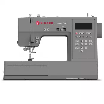 Singer Heavy Duty Sewing Machine HD6705C įkraunama 200 siūlių pilka