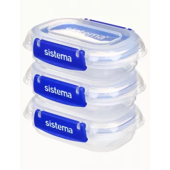 Sistema Plastics 881523 Stačiakampis indas 0.18L Skaidrus 88mm