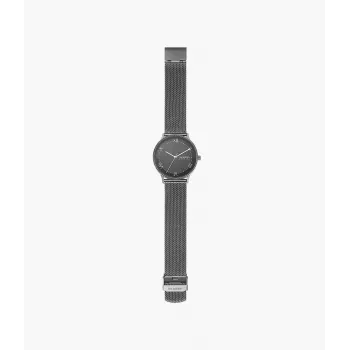 Skagen Holst Vyriškas Kvarcinis Laikrodis SKW6624 40mm Nerūdijančio Plieno Tinklelis Pilkas
