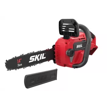 SKIL belaidis grandininis pjūklas 2x20V 35 cm (14 inch) be akumuliatorių - bešepetėlis variklis, automatinis tepimas, įrankių nereikalaujantis grandinės įtempimas