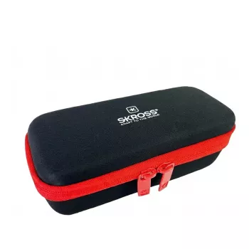 SKROSS Power Case – dėklas kabeliams sutvarkyti – juoda/raudona