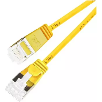 Wirewin Cat 6a U/FTP plonas tinklo kabelis, geltonas, 3,0 m, 10G, PoE++ PKW-LIGHT-STP-K6A 3.0 GE