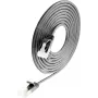 Wirewin Light Patch Cable Round U/FTP Cat 6a juodas 0,5m plonas lankstus PoE (PKW-LIGHT-STP-K6A 0.5 SW)