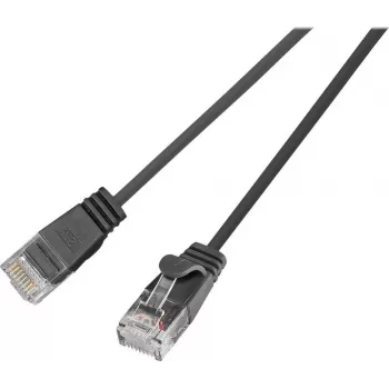 Wirewin PKW-LIGHT-K6 3.0 SW – Cat.6 Slim-Light tinklo kabelis, U/UTP, 3,0 m, juodas