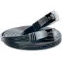 Wirewin SLIM S6 015 SW - Cat.6 SLIM tinklo kabelis, STP(PIMF), 0,15 m, juodas (PKW-STP-SLIM-KAT6 0.15 SW)