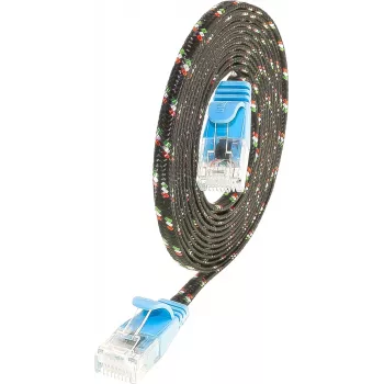 Wirewin SLIM UT6 10 BL - Cat.6 Slim-Tough tinklo kabelis, U/UTP, 10 m, mėlynas (PKW-TOUGH-K6 10.0 BL)