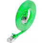 Wirewin Triotronik 0,15 m Cat6 U/FTP plonas Ethernet tinklo kabelis, RJ-45 male to male, žalias PKW-STP-SLIM-KAT6 0.15 GN