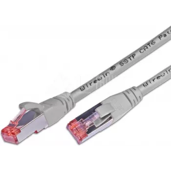 Wirewin CAT6 tinklo kabelis S/FTP LSOH pilkas 6m RJ45 (PKW-PIMF-KAT6 6.0)