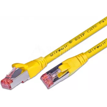 Wirewin PKW-PIMF-KAT6 4.0 GE tinklo kabelis, geltonas, 4 m, Cat6 S/FTP (S-STP)