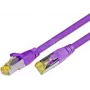 Wirewin PKW-PIMF-KAT6A 0,25 m violetinė Cat6a S/FTP tinklo instaliacijos jungtis