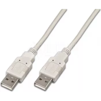 Wirewin USB A-A MM 1.0 GR USB laidas 1 m USB 2.0 pilkas