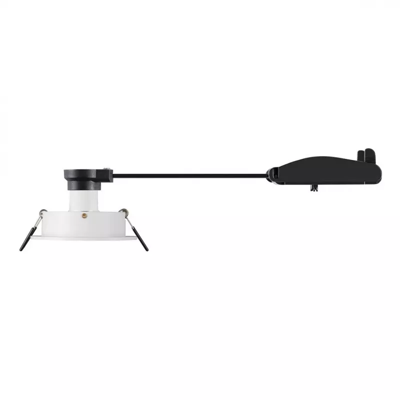 SLV NEW TRIA 75 Įleidžiamasis Prožektorius Apvalus GU10 Max 10W Baltas 75mm