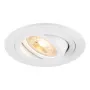 SLV NEW TRIA 75 Įleidžiamasis Prožektorius Apvalus GU10 Max 10W Baltas 75mm
