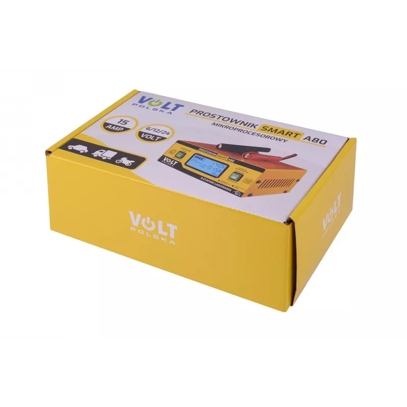 “Smart Volt Rectifier Poland 6V/12V/24V 15A A80 Intelligent Battery Charger”