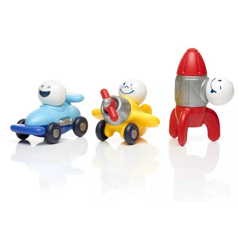 SmartMax My First Explorers 15 dalių magnetinis konstravimo rinkinys mažiesiems (1–5 m.)