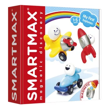 SmartMax My First Explorers 15 dalių magnetinis konstravimo rinkinys mažiesiems (1–5 m.)