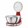 SMEG analoginė ir skaitmeninė virtuvinė svarstyklė raudona KSF01RDWW