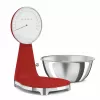 SMEG analoginė ir skaitmeninė virtuvinė svarstyklė raudona KSF01RDWW