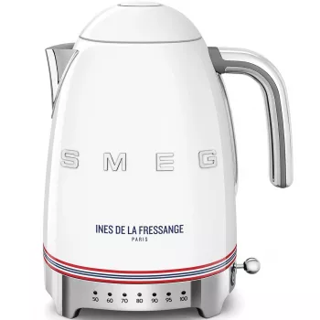 Smeg elektrinis virdulys KLF04IDFEU 1,7 l, baltas, Ines de la Fressange