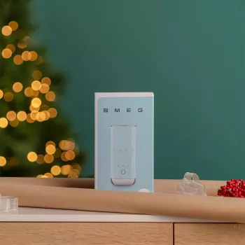 Smeg MFF02CREU Automatinis pieno plakiklis ir šildytuvas – kreminės spalvos, 500 W, 6 programos