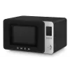 Smeg MOC02BLMEU Kombinuota mikrobangų krosnelė, 9 funkcijų, 2100W, matinė juoda