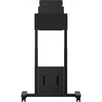 SMS Func Mobile Motorized Flipster 2 vežimėlis – juodas – iki 65 colių ekranams – skirtas Microsoft Surface Hub 2S 50 inch, Samsung Flip WM55H, Flip 2 WM55R, WM65R, WM85R
