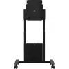SMS Func Mobile Motorized Flipster 2 vežimėlis – juodas – iki 65 colių ekranams – skirtas Microsoft Surface Hub 2S 50 inch, Samsung Flip WM55H, Flip 2 WM55R, WM65R, WM85R