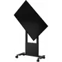 SMS Func Mobile Motorized Flipster 2 vežimėlis – juodas – iki 65 colių ekranams – skirtas Microsoft Surface Hub 2S 50 inch, Samsung Flip WM55H, Flip 2 WM55R, WM65R, WM85R