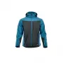 SOFTSHELL COMFORT L Softshell Striukė - Juoda/Pilka, Dydis L, Atspari Vandeniui 8000mm, Kvėpuojanti, Neprapučiama, 3 Kišenės