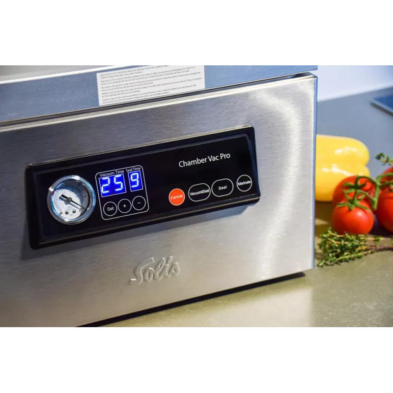 Solis Chamber Vac Pro nerūdijančio plieno vakuuminis pakuotuvas 950 mbar 250 W