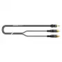 Sommer Cable SC-Onyx 0,25mm² Balanced Audio Patch Cable 1 m juoda