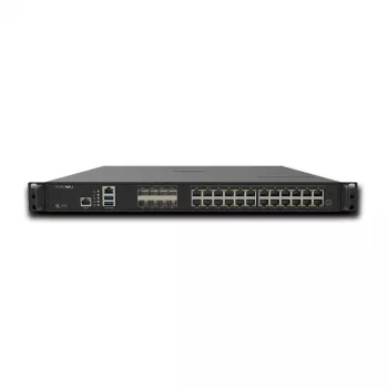 SonicWall NSa 4800 naujos kartos ugniasienė – 1U montuojamas į stelažą saugos įrenginys su 10GbE, 5GbE, 2,5GbE, aukštu pasiekiamumu, dvigubu perteklinio maitinimo šaltiniu