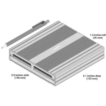 Sonnet SF3 Series - AJA Pak Media Thunderbolt Pro Card Reader