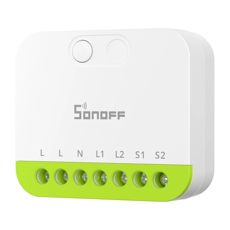 Sonoff MINI-ZB2GS ZigBee dviejų kanalų mini jungiklis
