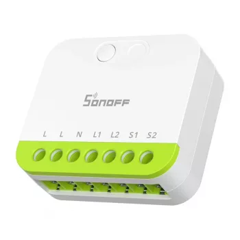 Sonoff MINI-ZB2GS ZigBee dviejų kanalų mini jungiklis