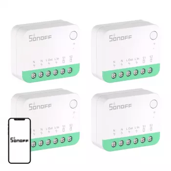 SONOFF MINIR4M (Extreme) Matter Switch 4 komplektas