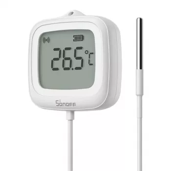 Sonoff SNZB-02LD Zigbee 3.0 LCD temperatūros jutiklis su išoriniu zondas