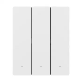 SONOFF ZBM5-3C-80W 3 kanalų „Zigbee“ išmanusis lietimui jautrus sieninis jungiklis