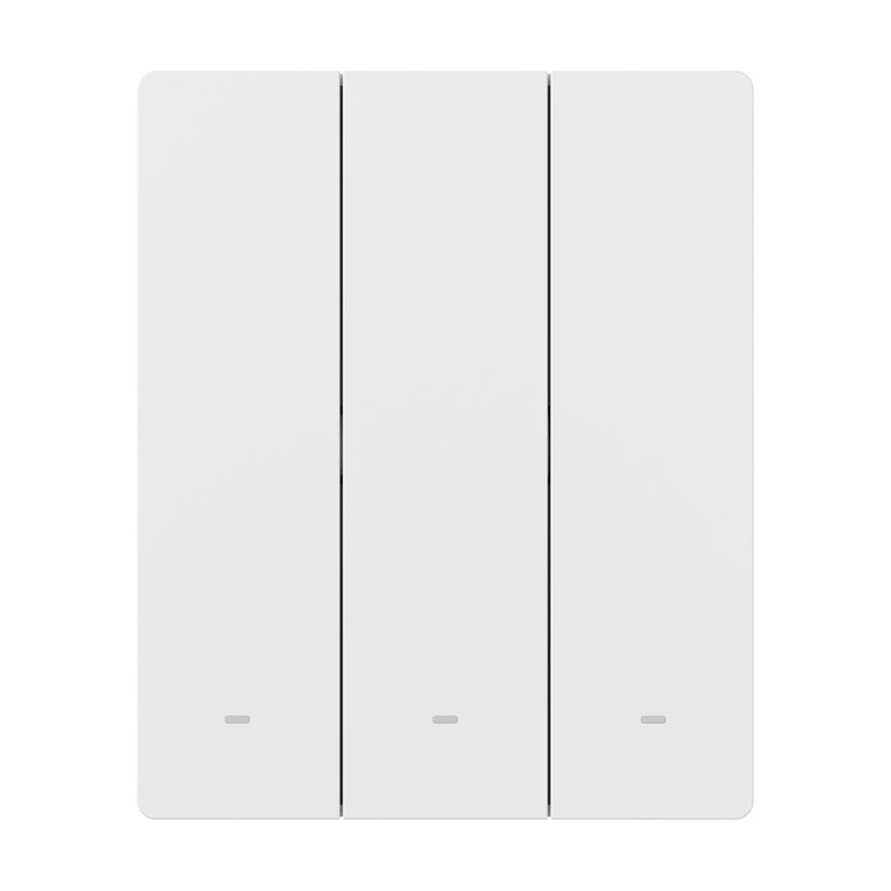 SONOFF ZBM5-3C-80W 3 kanalų „Zigbee“ išmanusis lietimui jautrus sieninis jungiklis