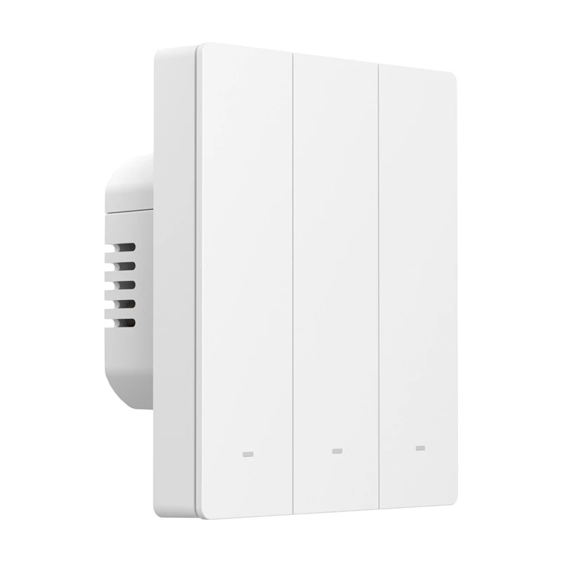 SONOFF ZBM5-3C-80W 3 kanalų „Zigbee“ išmanusis lietimui jautrus sieninis jungiklis