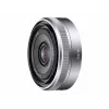 Sony SEL16F28S.SYX E-Mount 16mm f/2.8 plačiakampis pirminis objektyvas (APS-C, juodas)