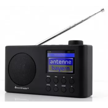 Soundmaster IR6500SW nešiojamas skaitmeninis radijas Internet/DAB+/FM WLAN Bluetooth
