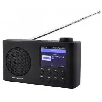 Soundmaster IR6500SW nešiojamas skaitmeninis radijas Internet/DAB+/FM WLAN Bluetooth