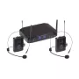 Soundsation WF-U216PP dviejų kanalų UHF belaidžio mikrofono sistema 520-550MHz